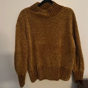 Golden brown sweater